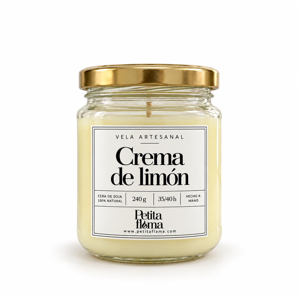 Vela aromática Crema de limón